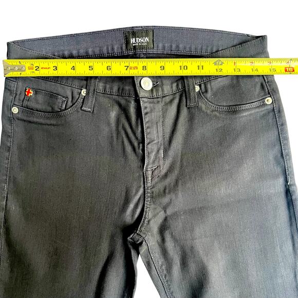 HUDSON Women’s Super Skinny Jeans –  – Grey Charcoal – Size 28 - 30” Inseam - Picture 4 of 11